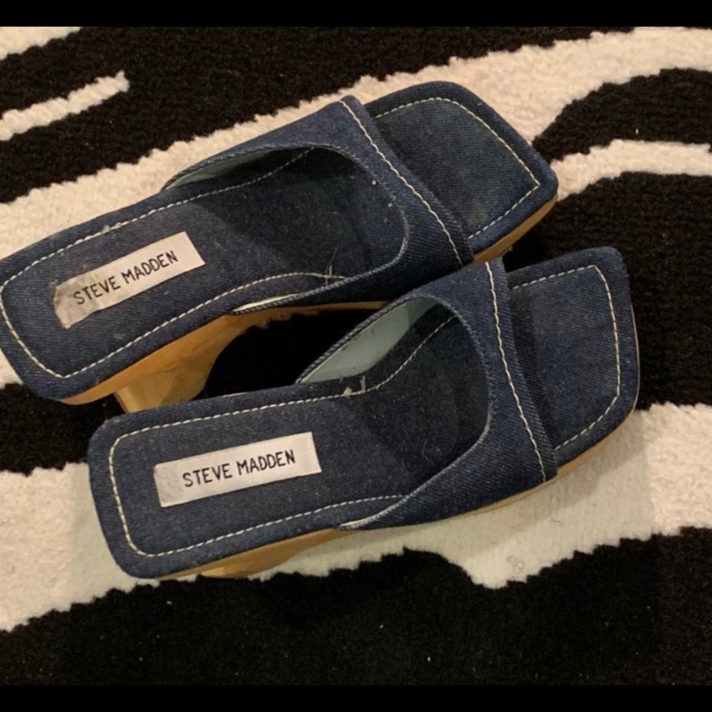 steve madden heels/ mules